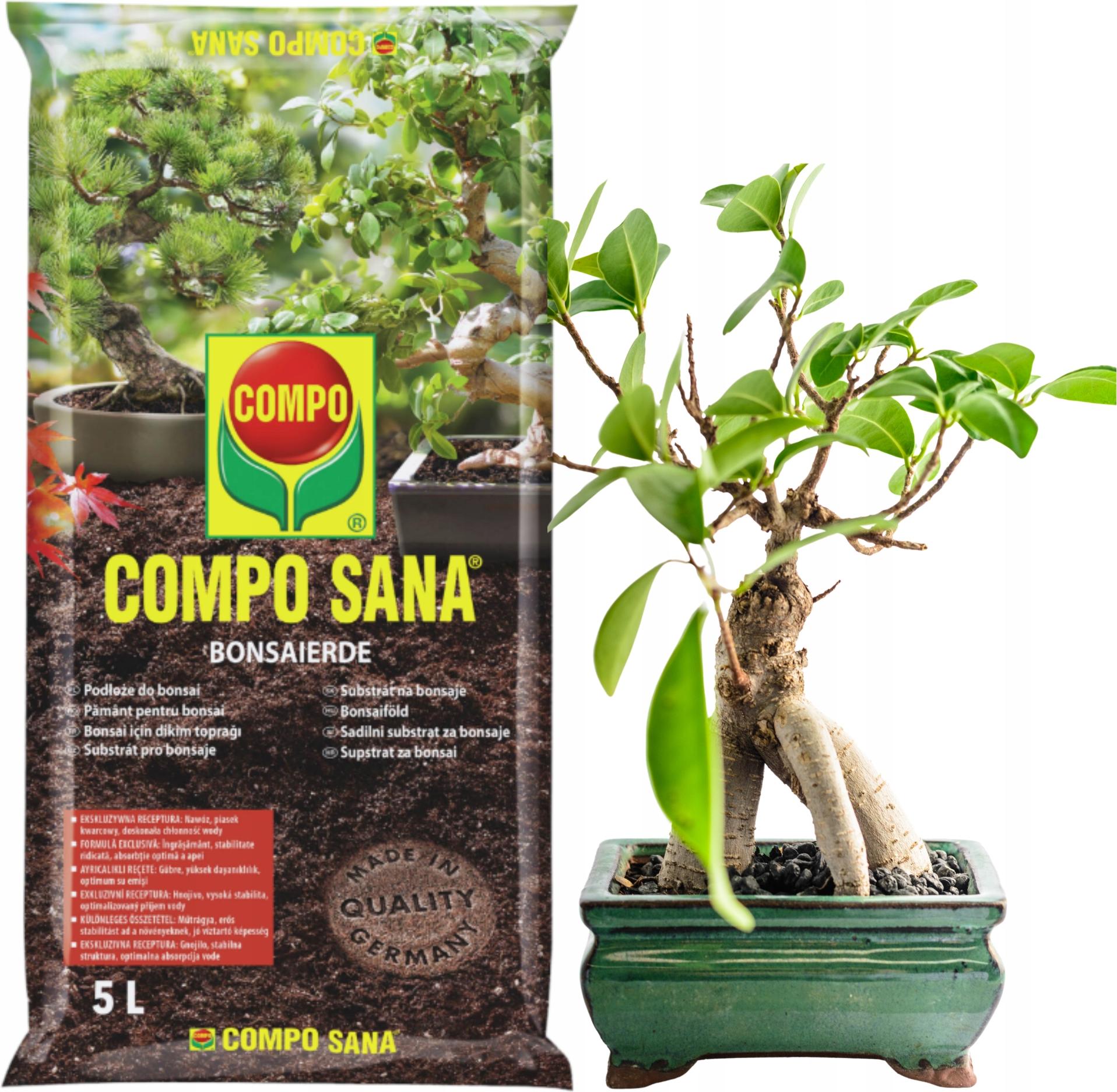 Bonsai Erde Ficus - 5l - Hochwertig - Nhrstoffreich -