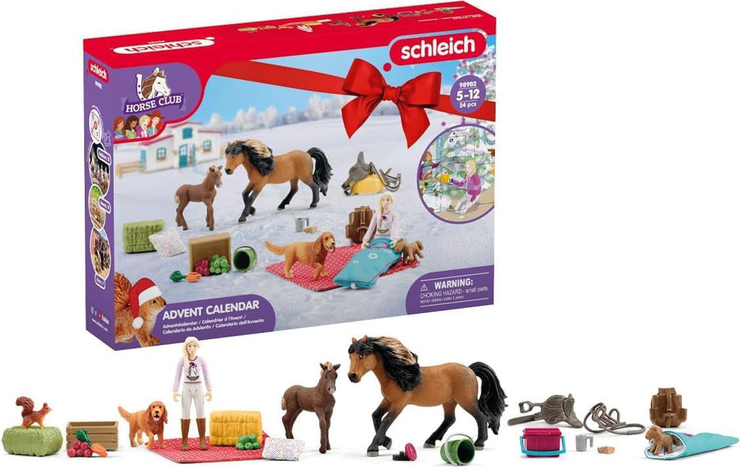 Schleich Horse Club 4059433715766 Adventný kalendár