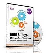 FUTURE PACE MEDIA 1000 Slides - 3D PowerPoint Templates, 1 CD-ROM