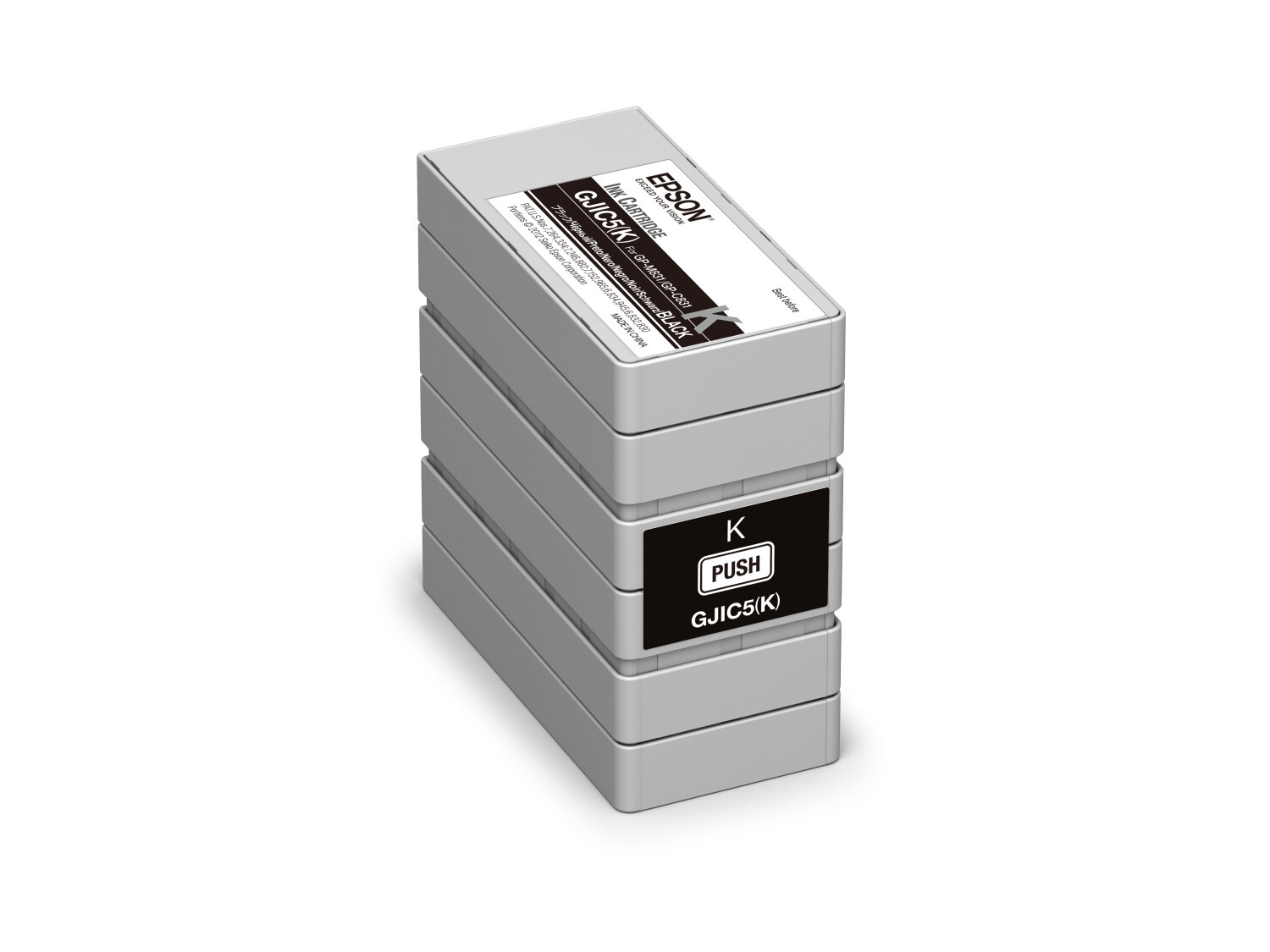 Epson GJIC5(K): Atramentová kazeta pre ColorWorks C831 a GP-M831 (čierna)