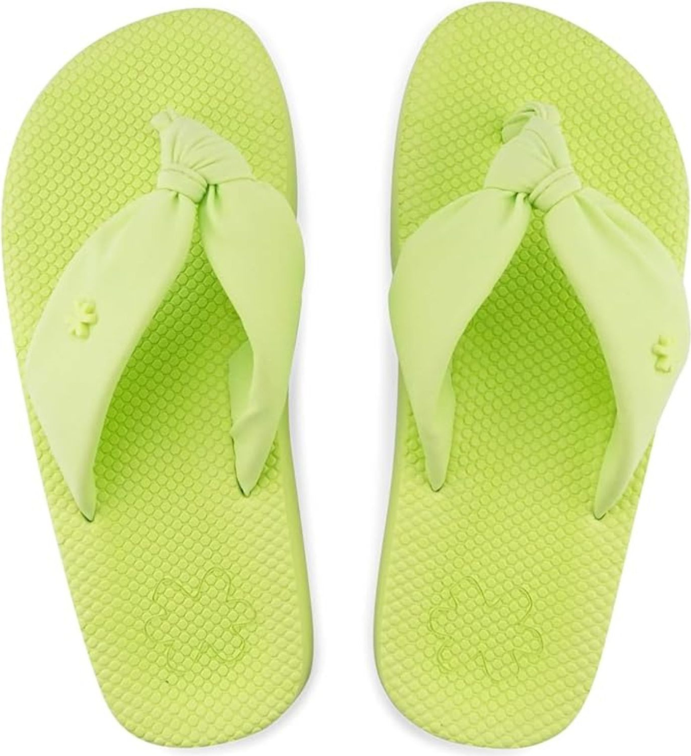 Damen Flip Flop Bequeme Flip Flops neon hell 41