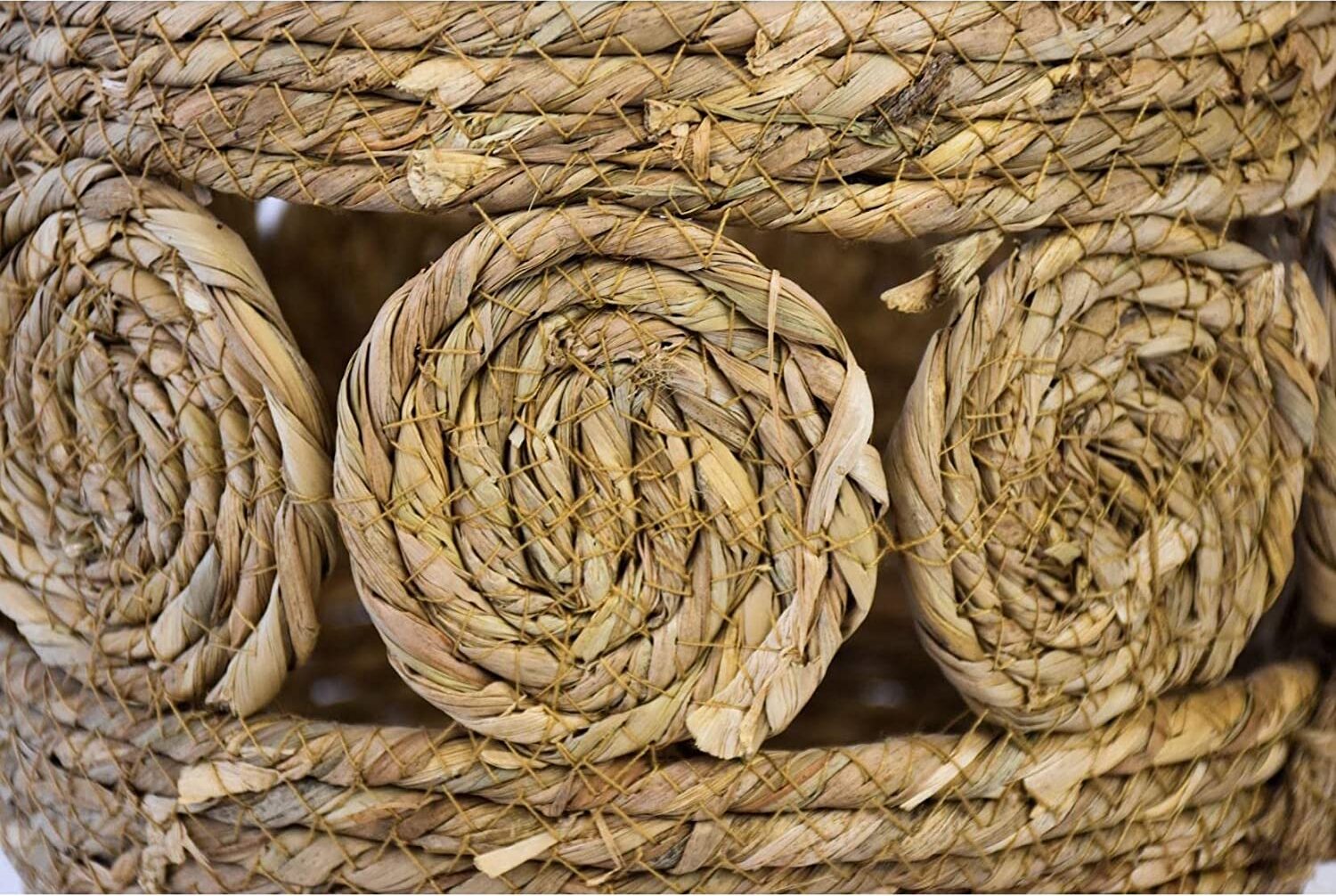 H&S Collection H & S Collection Set mit 3 Körben, Farbe Stroh. 363994