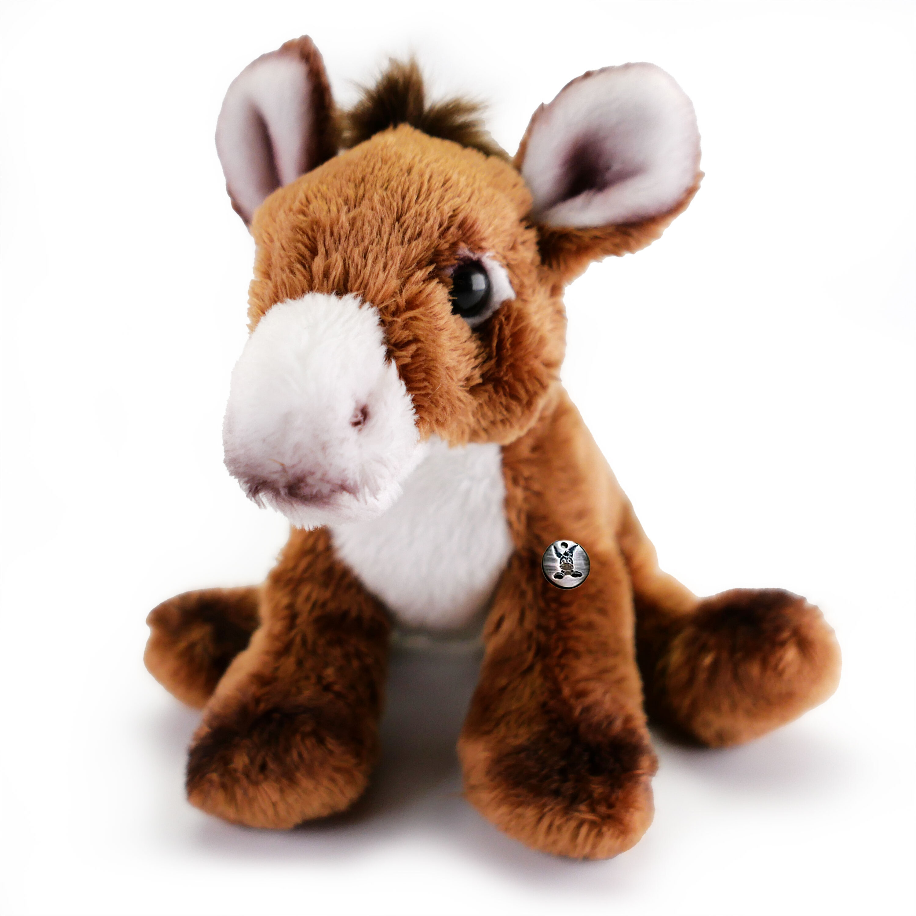 Kuscheltiere*biz Esel braun Kuscheltier Plüschtier Plüscheselchen sitzend RONJA