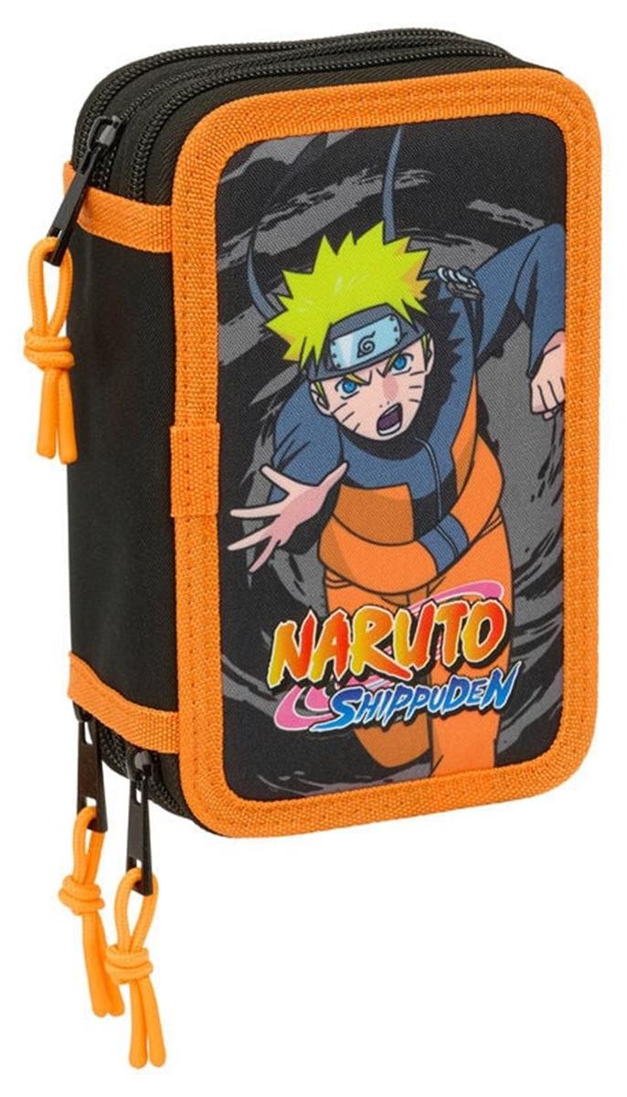 Safta Naruto Shippuden triple Federmappe 37pcs 412694857-UNIT