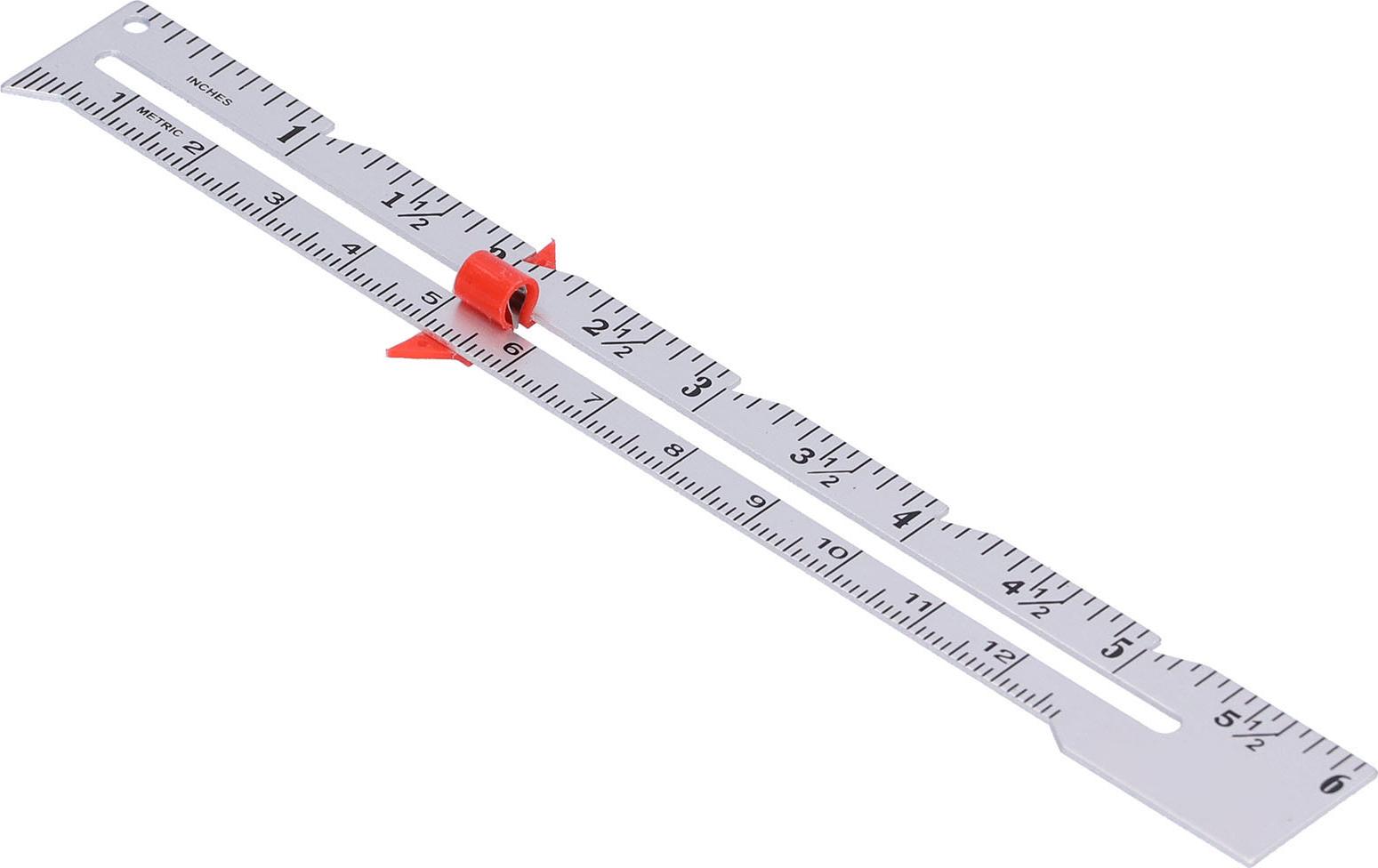 Šitie meradla Pletenie Remeslo Šitie Lemovanie Meranie Posuvný merací nástroj