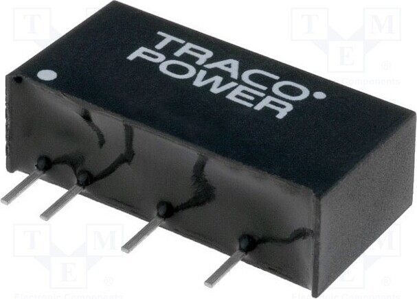 TNE 1x Wandler: DC/DC SIP 5VDC IAusg: 200mA UEing: 13,5÷16,5V 1W 2,1g T5S DC/DC Wler _1GH_TMA1505S
