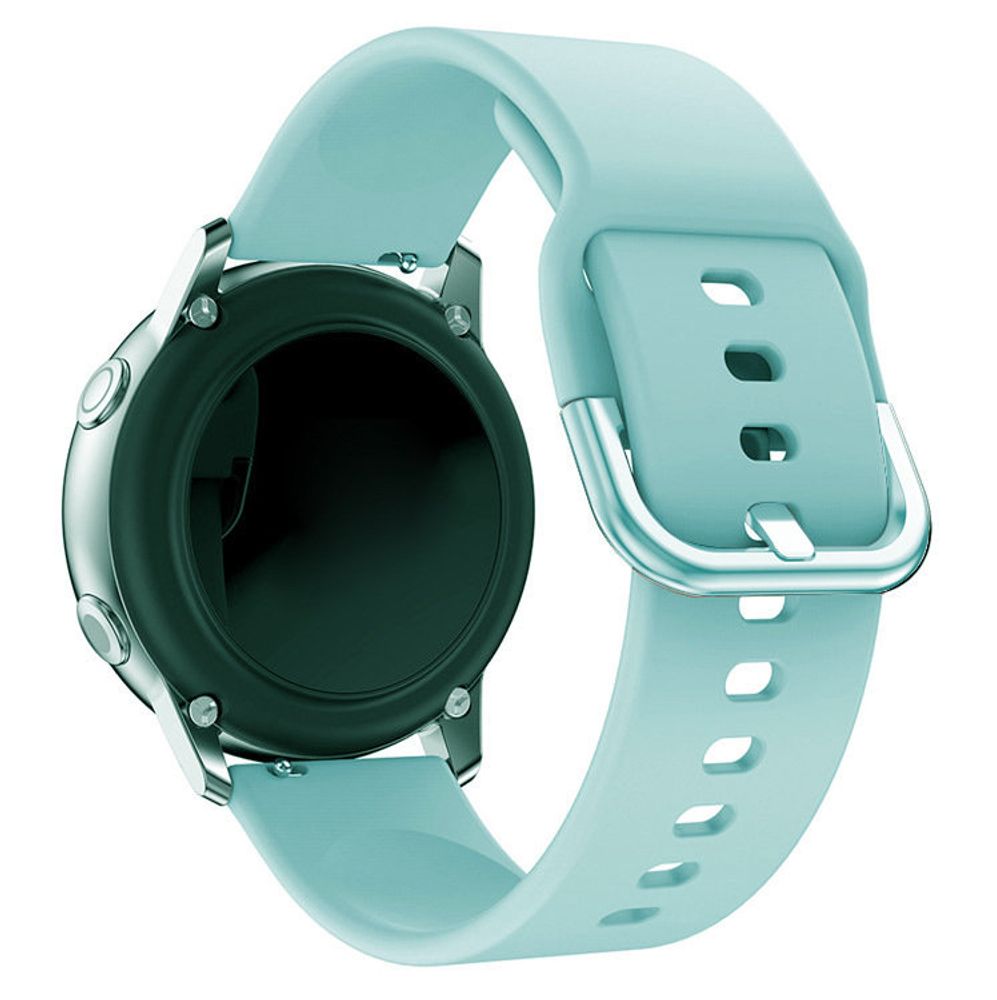Silikónový remienok TYS smartwatch band universal 20mm tyrkysová