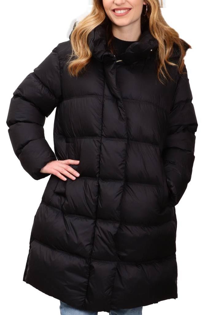 GEOX Damen Jacke TAHINA LONG, Blau W TAHINA LONG JKT