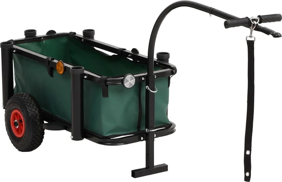 Syfax Angelwagen mit Tasche Schwarz Stahl 471153604