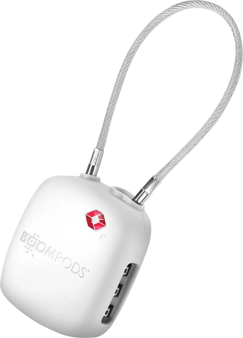Boompods LOCK TSA Bag Tracker White BP-TTSAWT