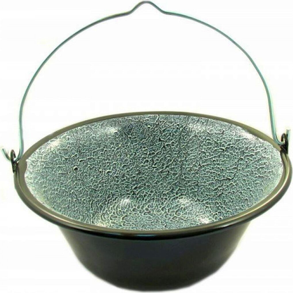 Camptropia Gulaschkessel 12 l Emaille Kessel Topf