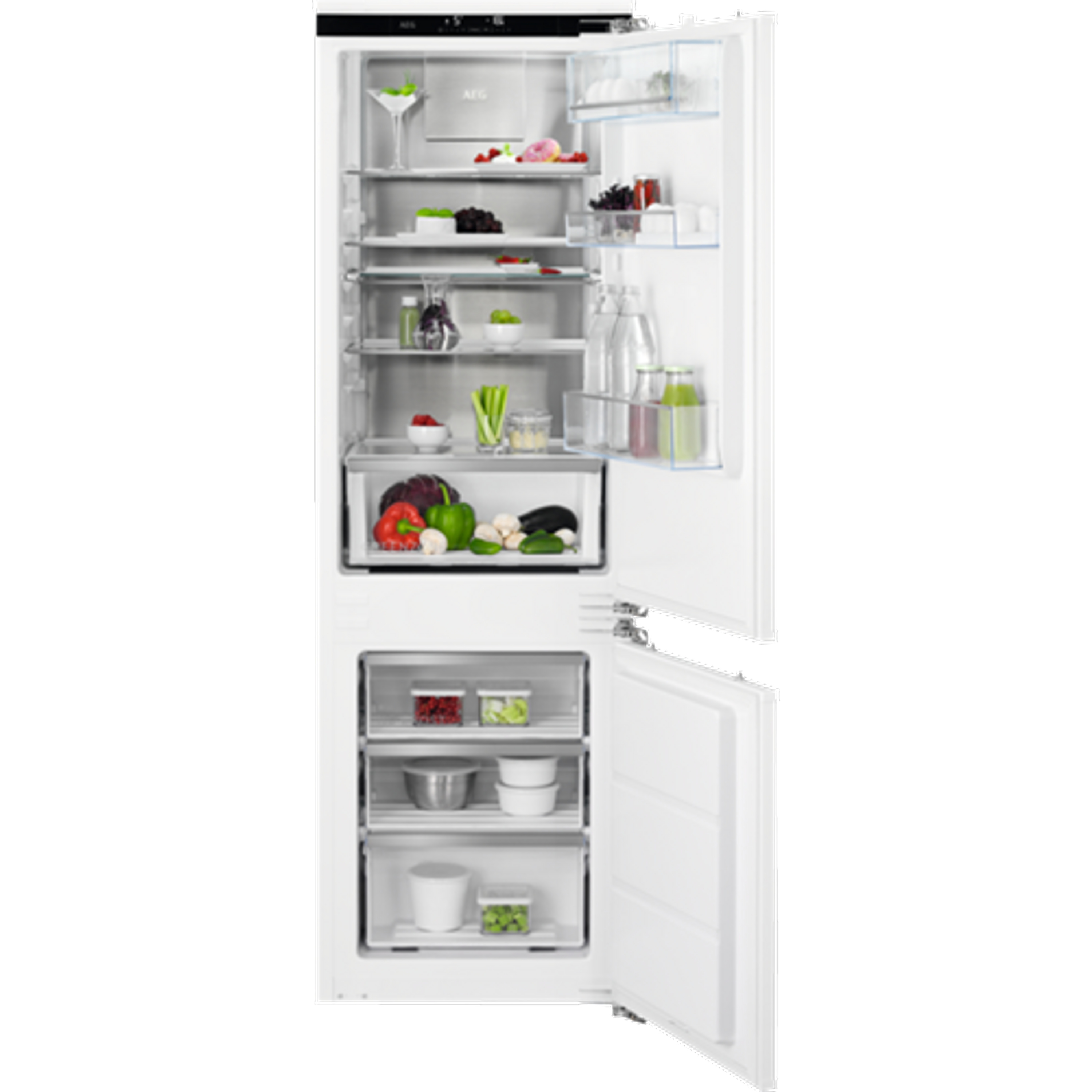 AEG SCE818E8MF Einbau-Kühl-Gefrierkombination