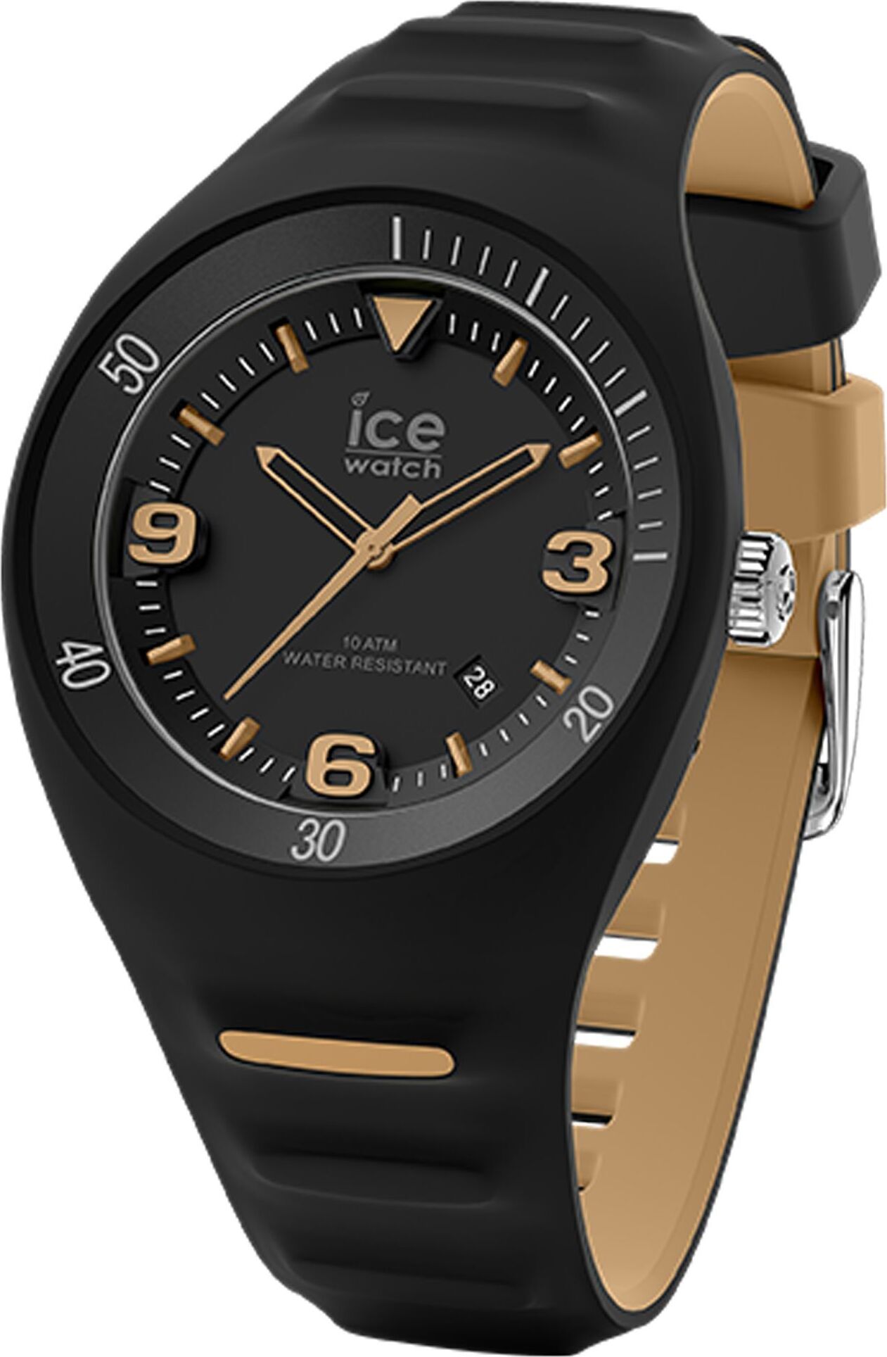Ice Watch - Náramkové hodinky - P. Leclercq - Black beige - Medium - 3H - 018947