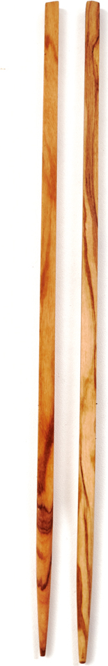 dasOlivenholzbrett Sushi Sticks aus Olivenholz 2 Stück KH05324