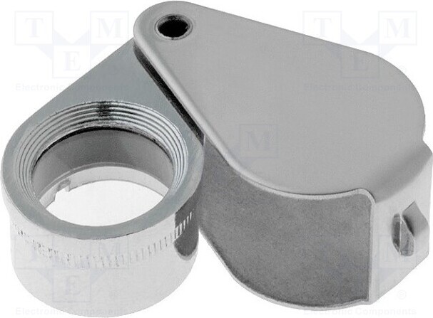 TNE 1x Zusammenlegbare Lupe 35x20x15mm NB-PLUP-6A Lupen Linse: Ø15mm Oberfl: x6 _1GH_NB-PLUP-6A