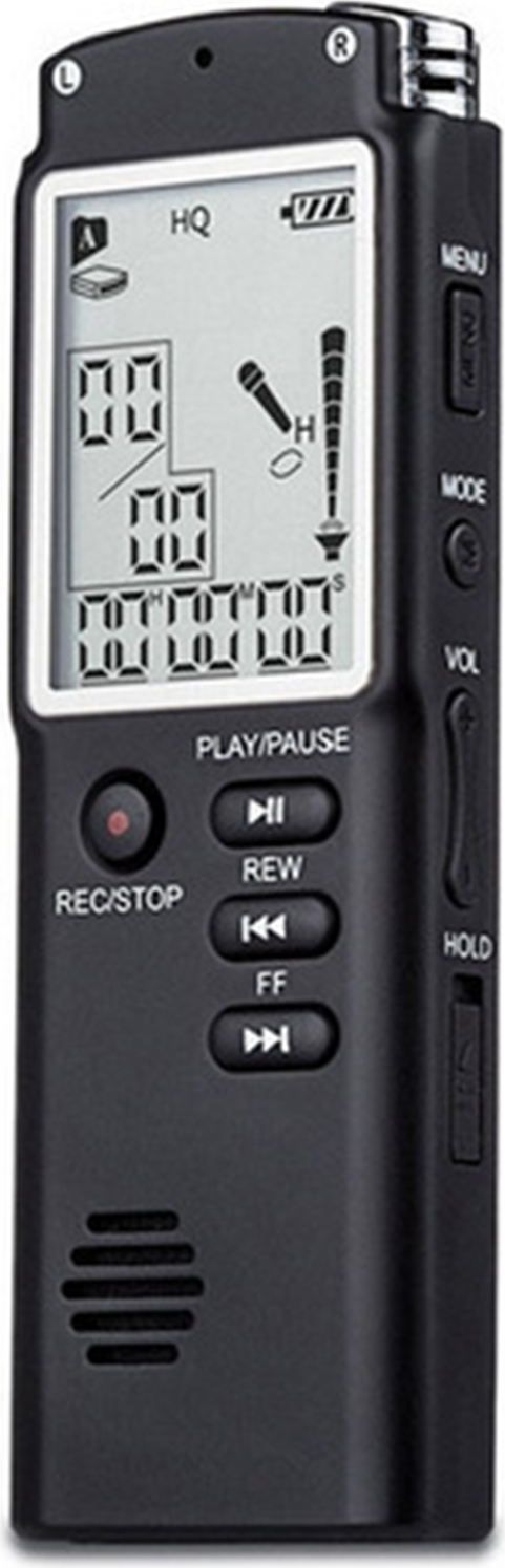 andoer T60 Digitaler Audiorecorder, professioneller sprachaktivierter Rekorder mit Kopfh?rer, tragbares Audioaufzeichnungsger?t f¹r Vorstellungsgespr?che