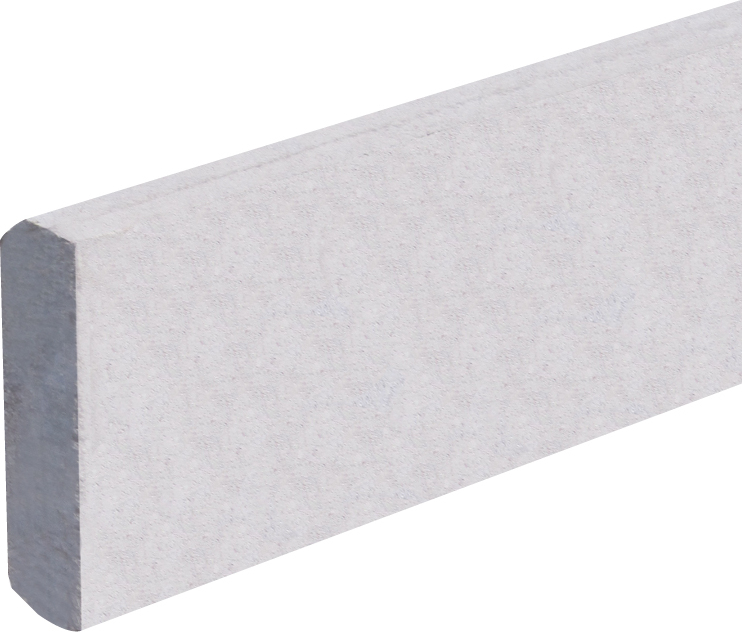 Josef Steiner Fertigteil Zaunsockel Beton - Höhe: 30 cm, Stärke: 6 cm, Länge: 250 cm, Farbe: natur