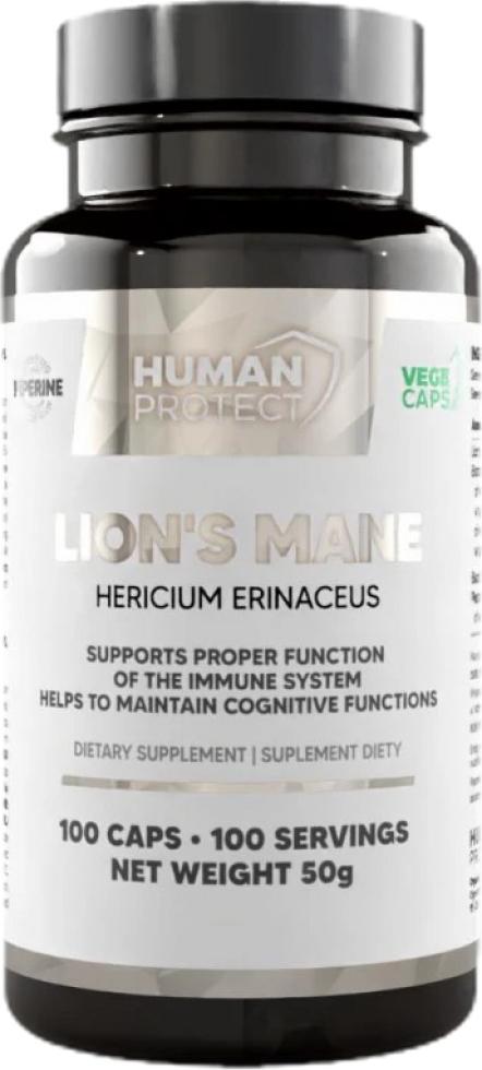 Human Protect | Lion's Mane 400 mg | with 20% Beta-Glucans