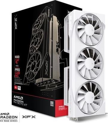 XFX Radeon RX 9070 XT Swift White 16GB GDDR6 RX-97TSWF3W9
