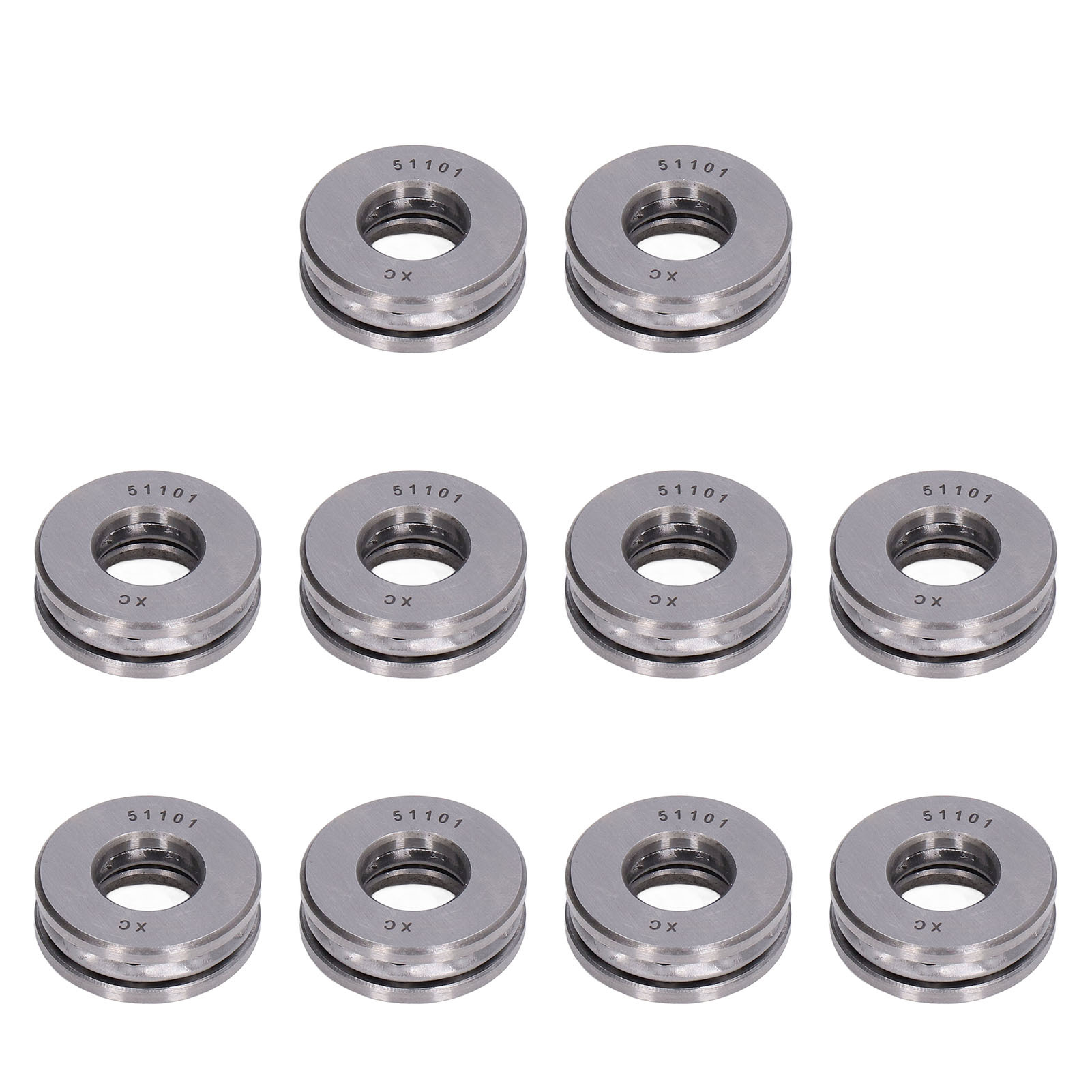 Cocosity Axialkugellager,Axialkugellager,Miniatur-Schubkugellager,Axialkugellager mit ebener Oberfläche,Metallkugellager,Miniaturkugellager-Bausatz