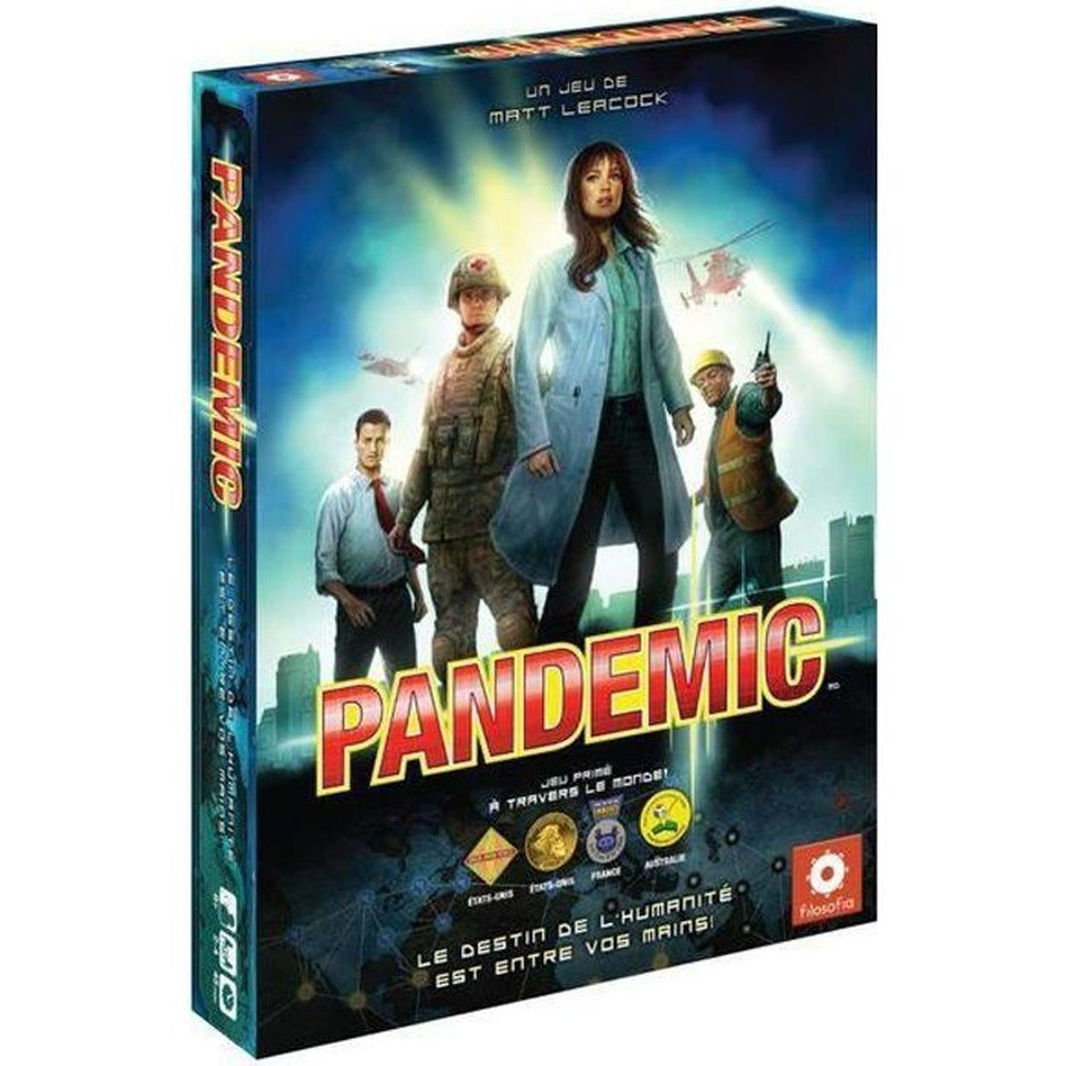 Asmodee Pandemie Brettspiel Pandemie (FR) 82_620155