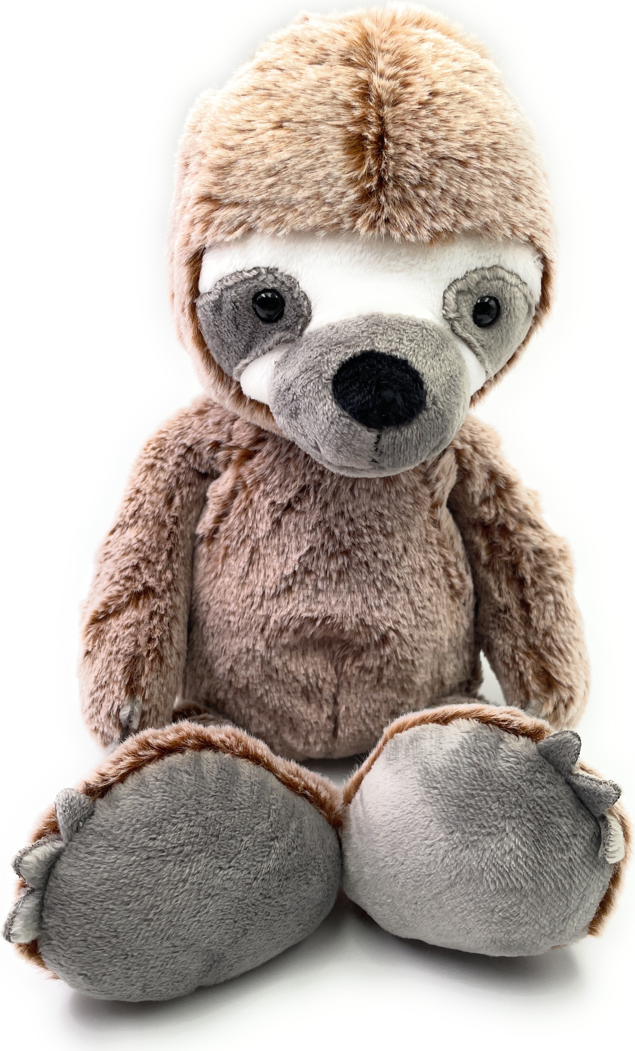 Onwomania Plüschtier Kuscheltier Stoff Tier Faultier Folivora Phyllophaga 37cm Braun