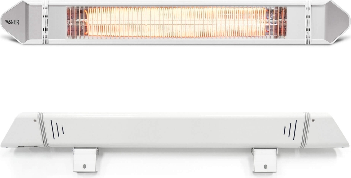 VASNER Teras 25 Basix Heizstrahler 1 Stufe 2500 W Weiß VA121000005
