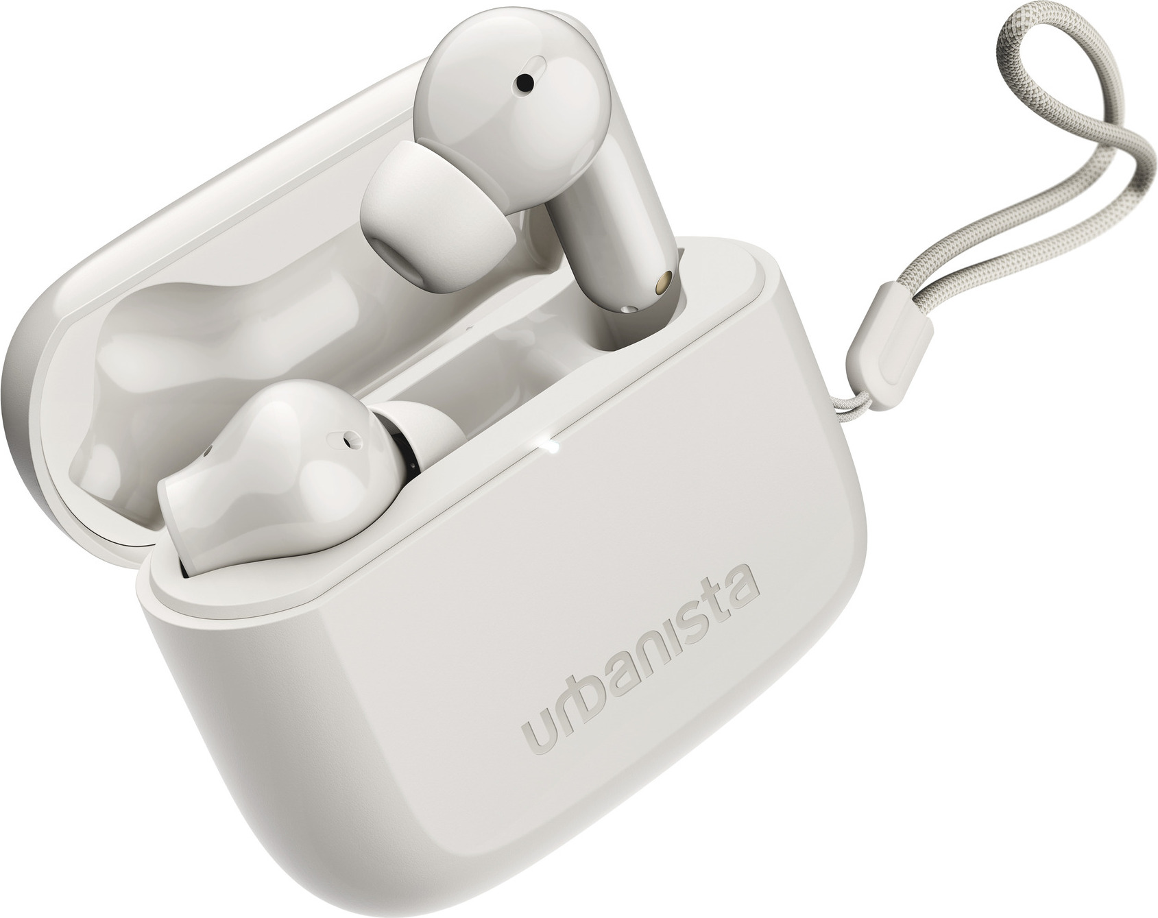 Urbanista, TWS Bluetooth Kopfhörer 5.3 ANC Palo Alto 45h, Weiß 1037654