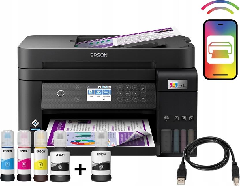 Multifunktionsdrucker Ecotank L6270 Epson - Farbe, Wifi, Duplex, Adf