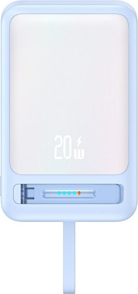 Powerbank Usams Xm Series Cd219 10000Mah Magnetisch Kabellos Blau