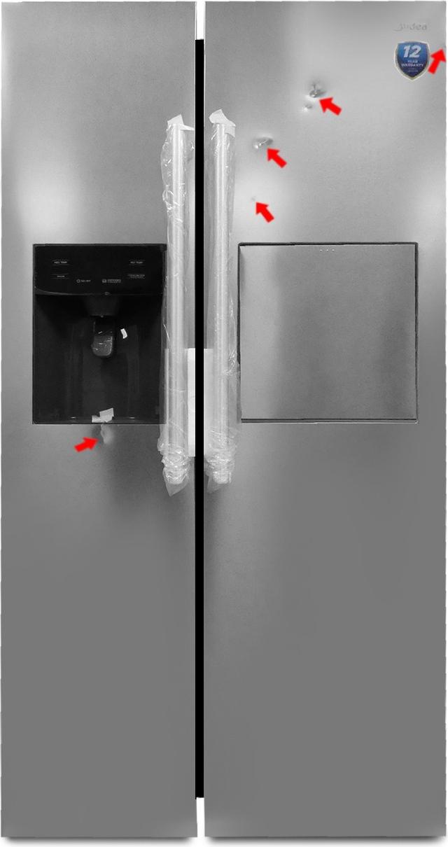 Midea KS-EIX 6.23 Side-by-Side Kühlschrank