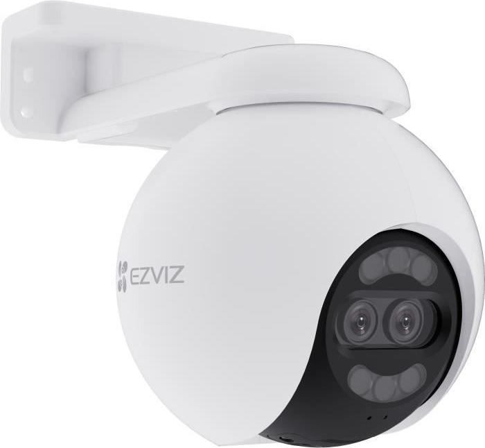 Motorizovaná bezpečnostná kamera, EZVIZ H80x Dual, 4K, farebné nočné videnie, obojsmerný zvuk, detekcia IA