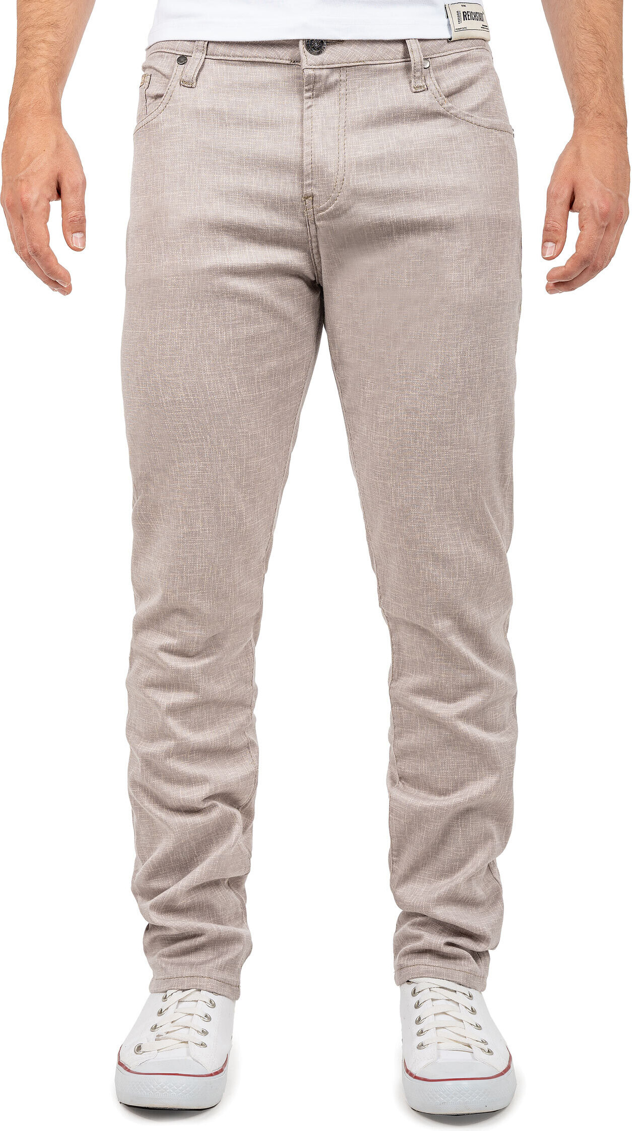 Cipo & Baxx Herren Stoffhose CD840 Beige W40/L34