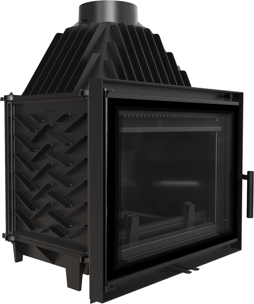 Liatinový krb Zosia 12 kW Ø 200 deco