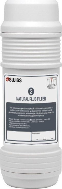4Swiss Filterpatrone 2: Natural Plus Filter D für WFF 021 (2400L oder 8 Monate)