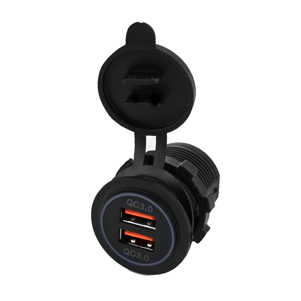Nabíjačka do auta, Nabíjačka USB do auta, Nabíjačka do auta, Duálna nabíjačka USB, Napájanie zásuvky nabíjačky do auta, Nabíjačka na motocykel