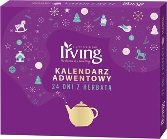Irving Premium Adventný Kalendár S Čajom Na 24 Dní - 24 Príchutí