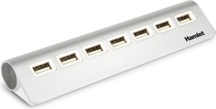 Hamlet 7 portový USB 2.0 rozbočovač so 7 portami 480Mbps