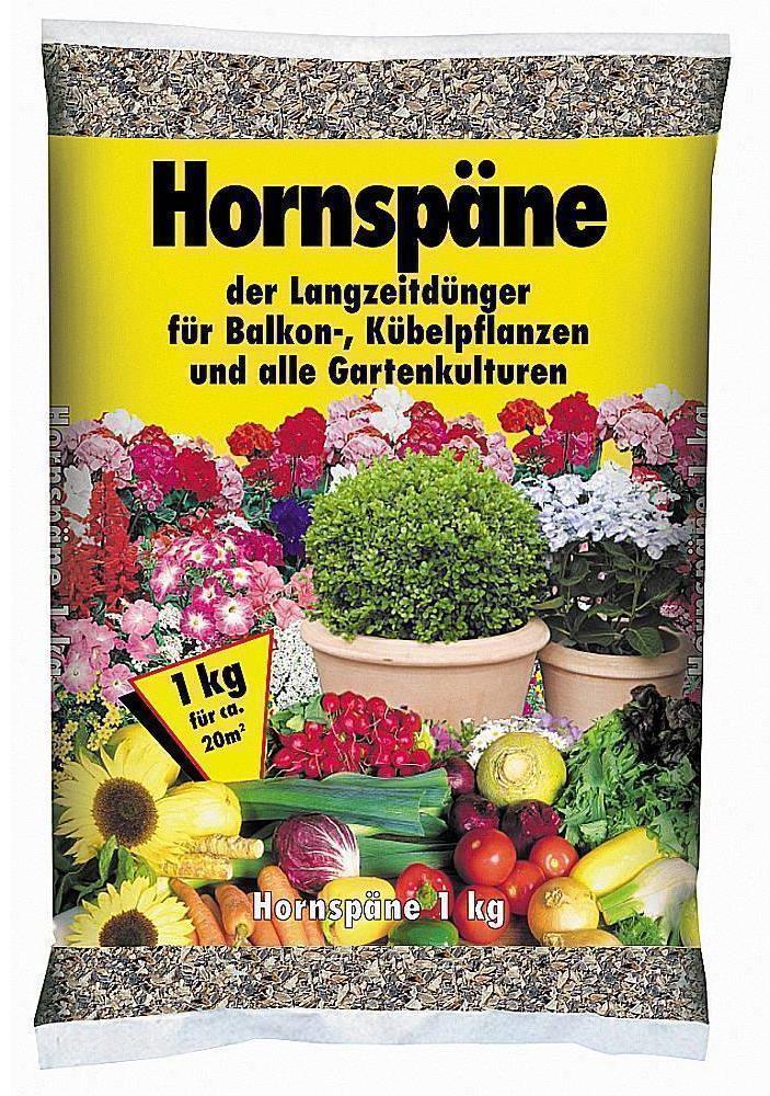 GPI Hornspäne 1 kg Horndünger Naturdünger 7481