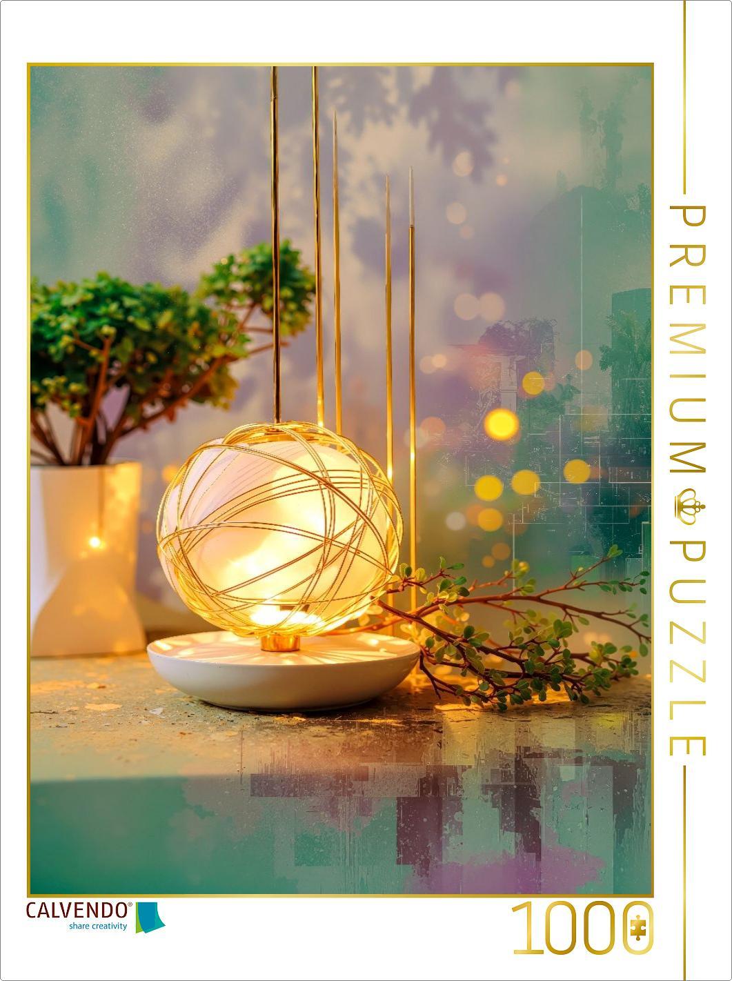 CALVENDO Puzzle Ein sanfter Übergang aus Licht und Farbe | 1000 Teile Lege-Größe 64x48cm Foto-Puzzle für glückliche Stunden