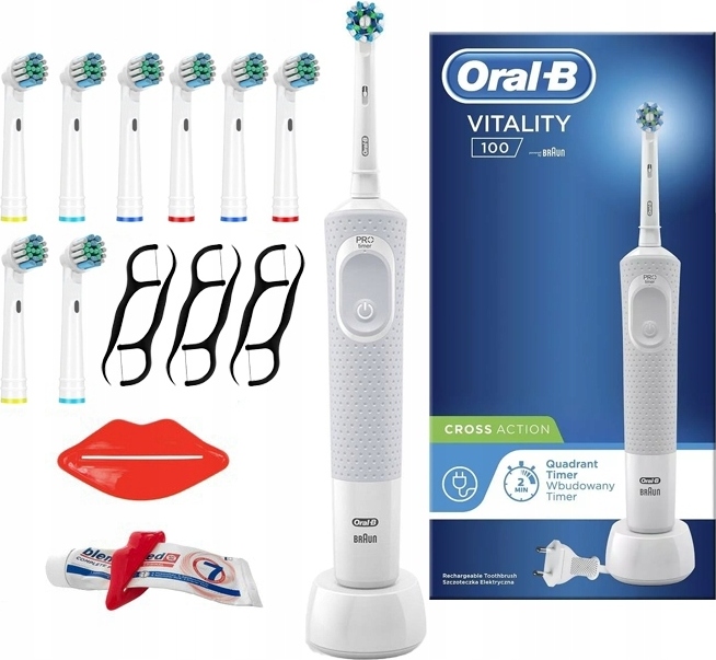 Elektrická Zubná Kefka Oral-B White Vitality 100