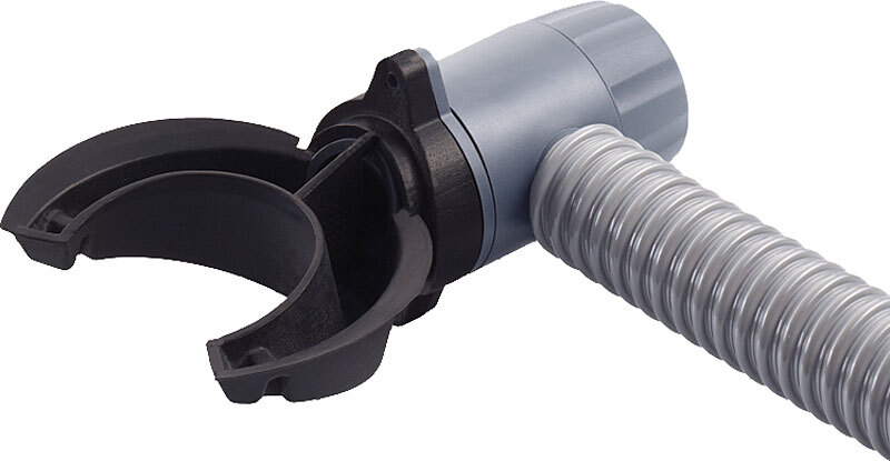 GRAF 503-070 Regensammler RAPIDO DN 70-100, schwarz/grau (1 Stück) 503070