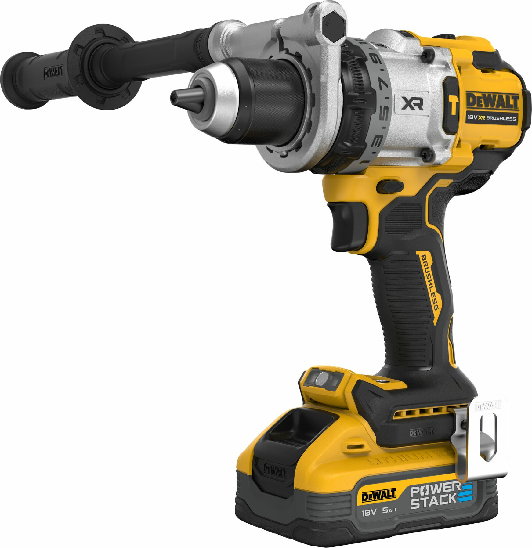 Akumulátorová príklepová vŕtačka DEWALT 18V / 5 Ah