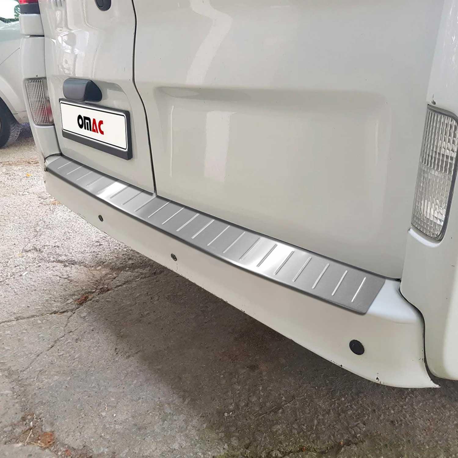 RECAMBO Protection Seuil De Chargement Inox Chromé Pour Opel Mokka à Partir De 2020