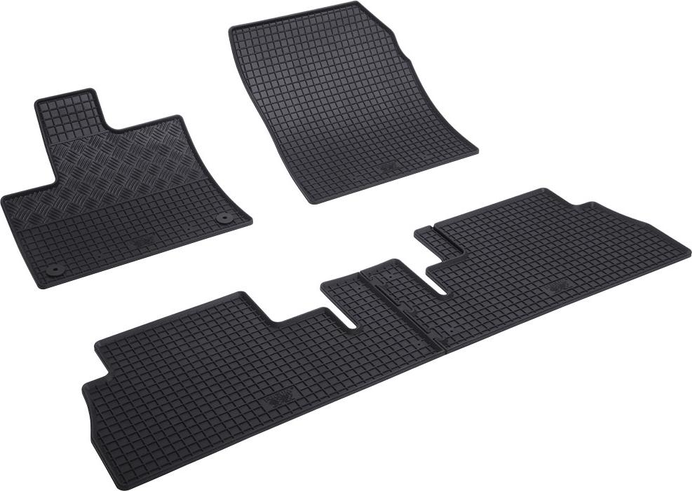Tappetini Gomma MTM Su Misura Per Fiat Doblo II Van 2010-2022 – Vaschetta 3D Con Bordi Rialzati