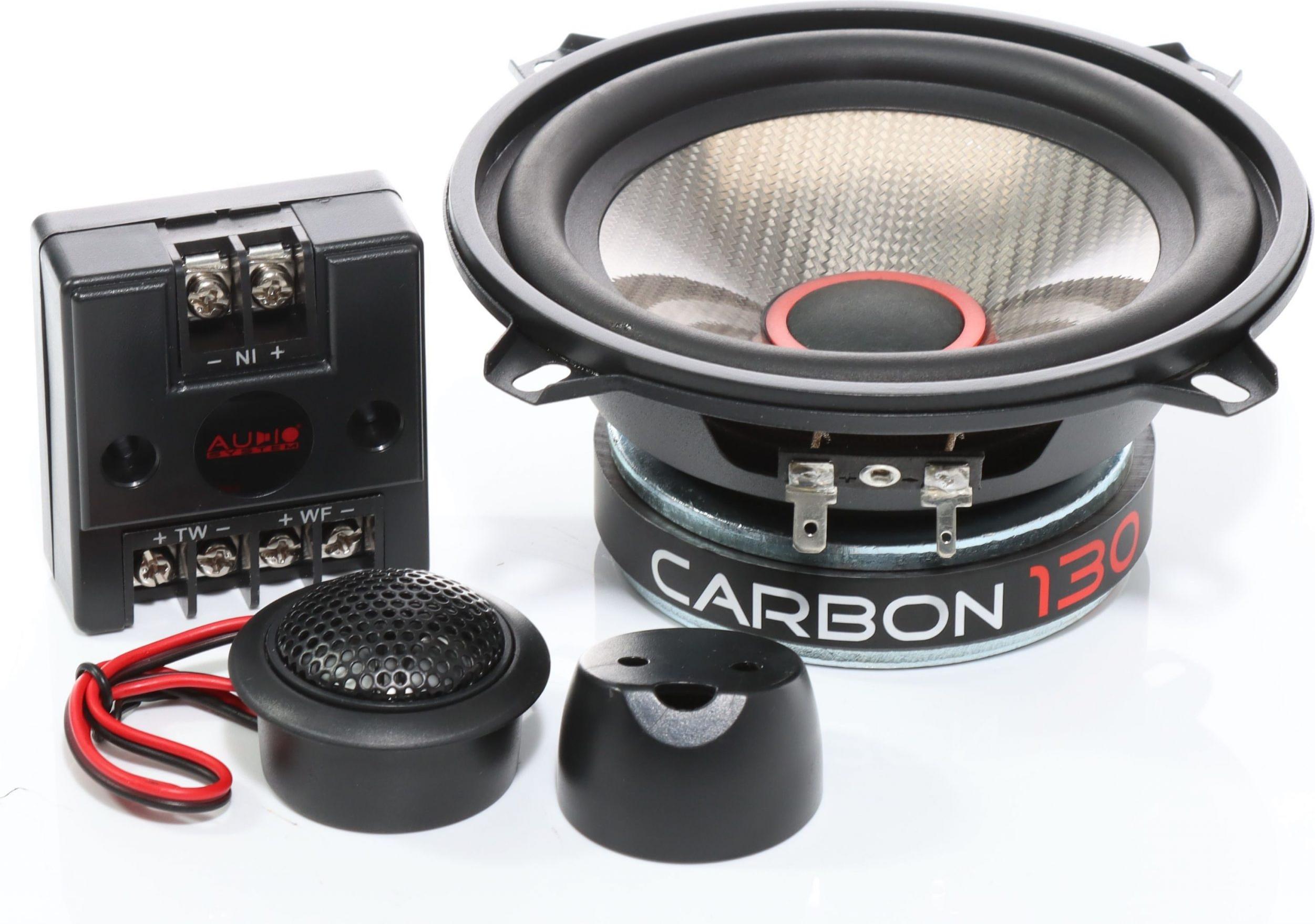 Audio System CARBON 130 2-Wege Kompo Lautsprechersystem 13 cm