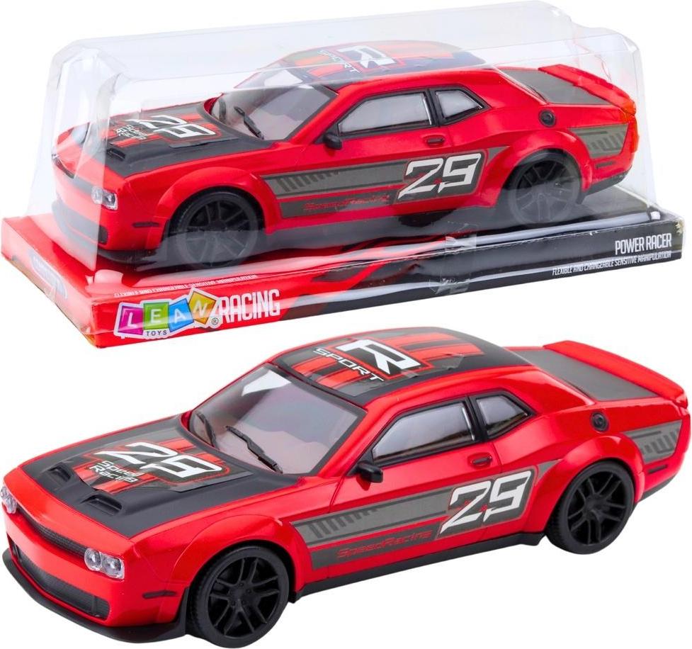 Lean Sportwagen Mit Hinterradantrieb Rot