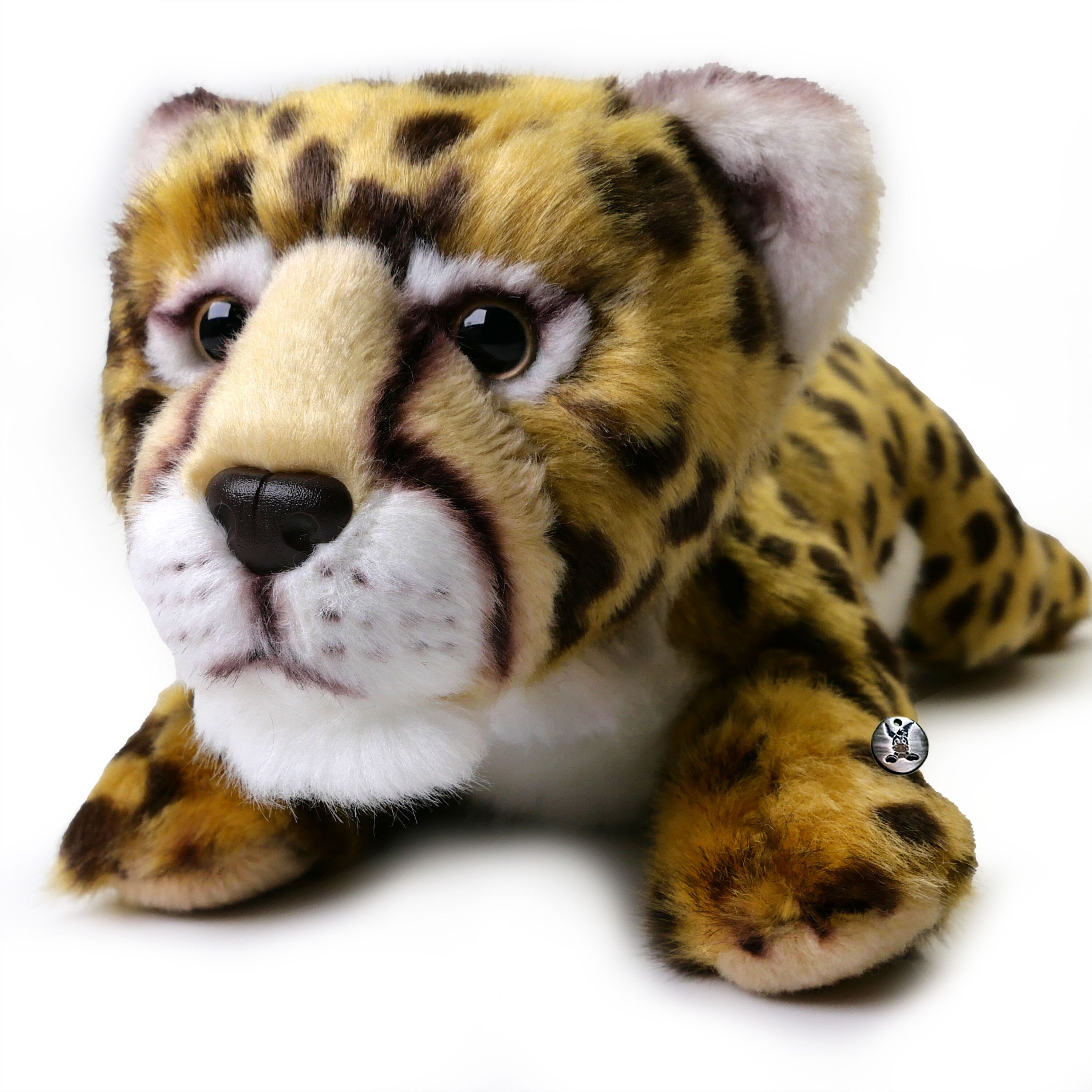 Kuscheltiere*biz Gepard Katze Raubkatze Plüschtier Kuscheltier liegend ZAHEYLU KT531899