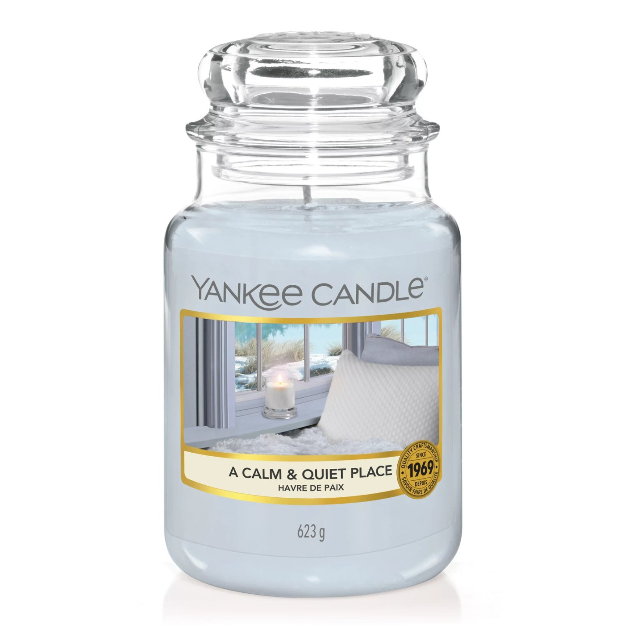Yankee Candle Baby Powder Duftkerze Großes Glas 623 g