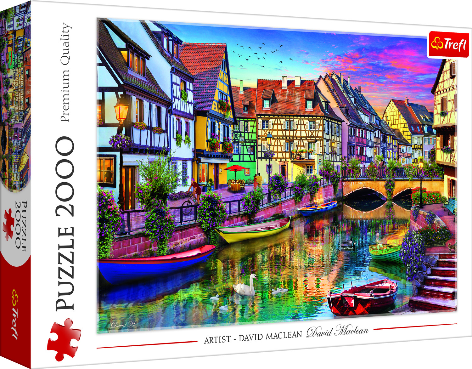 Puzzle Trefl 2000 Pezzi: Isola Di Murano, Venezia - Panorama Colorato Per Adulti E Teen
